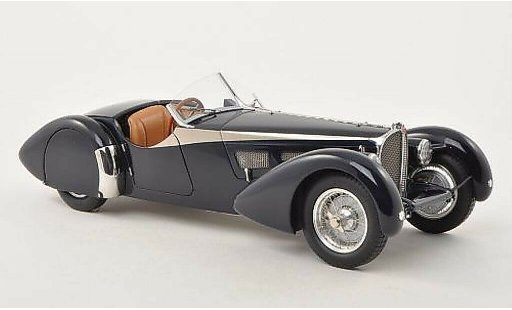 Bugatti 57 Corsica 1/18 CMC SC Roadster blauw 1938 modelauto