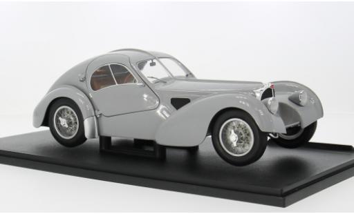 Modelauto Bugatti 57 Atlantic Type SC grijs 1937 1/18 Solido