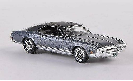 Buick Riviera Grand Sport 1/87 Neo GS anthrarzit/matzwart 1969 modelauto