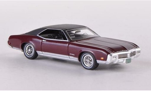 Buick Riviera Grand Sport 1/87 Neo GS rood/zwart 1969 modelauto