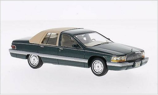Buick Roadmaster Sedan 1/43 GLM groen/beige 1994 modelauto