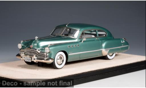 Modelauto Buick Roadmaster Sedan Sedanette groen 1949 1/43 Stamp Models