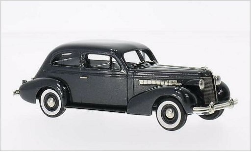Buick Special Sedan 1/43 Brooklin 2-DR Plain Back 4-door M-44 metallic grijs 1937 modelauto