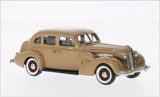 Buick Special Sedan 1/43 Brooklin 4-door Touring bruin 1938 modelauto