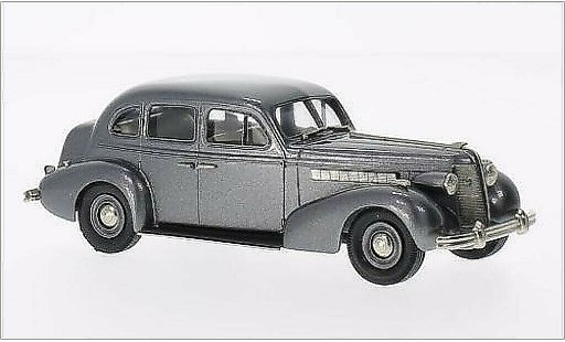 Buick Special Sedan 1/43 Brooklin 4-door Touring metallic grijs 1937 modelauto