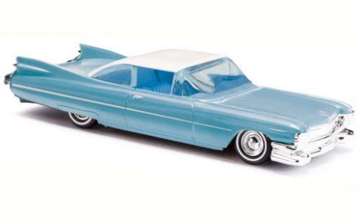 Modelauto Cadillac Eldorado Coupe blauw 1959 1/87 Busch