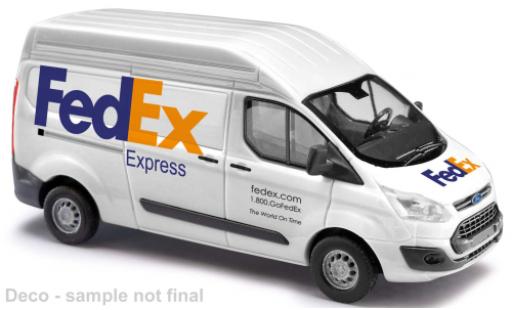 Modelauto Ford Transit Bus Douane HD FedEx 1/87 Busch