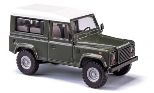 Modelauto Land Rover Defender 90 groen 1983 1/87 Busch