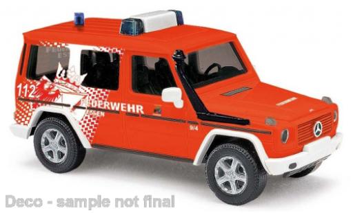 Modelauto Mercedes Classe G Base G-classe brandweer Essen 1990 1/87 Busch