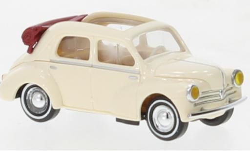 Modelauto Renault 4CV Cabriolet beige 1954 1/87 Busch