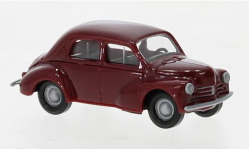 Modelauto Renault 4CV Base rood fonc&Atilde;&copy; 1958 1/87 Busch