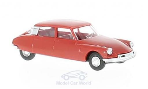 Modelauto Citroen DS 19 rood 1/87 Busch