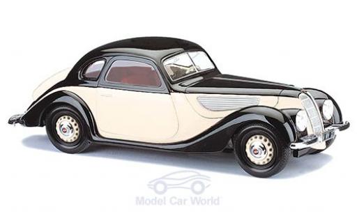 Modelauto EMW 327 Coupe beige/zwart 1952 1/87 Busch
