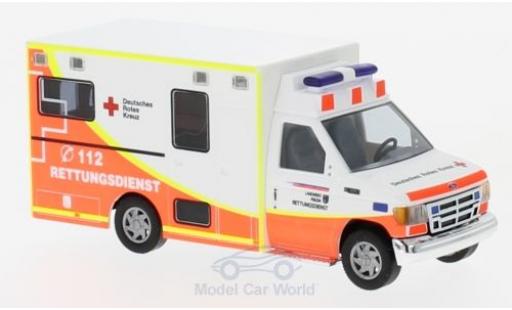 Modelauto Ford E350 Ambulance E-350 DRK 1992 1/87 Busch
