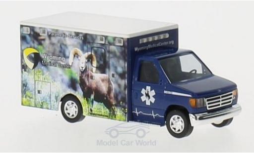 Modelauto Ford E350 Ambulance E-350 Wyoming Medical Center 1/87 Busch