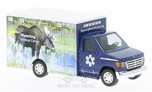 Modelauto Ford E350 Ambulance E-350 Wyoming Medical Center 1992 1/87 Busch