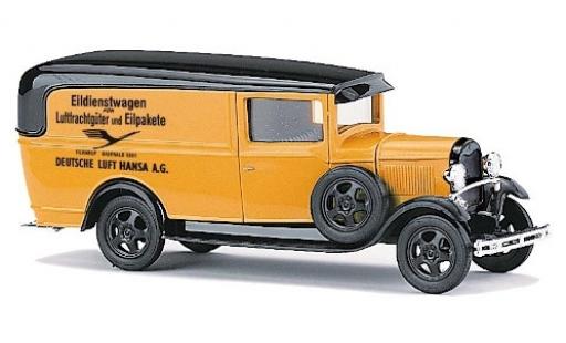 Modelauto Ford Model A Model AA A Deutsche Lufthansa Eildienstwagen 1/87 Busch