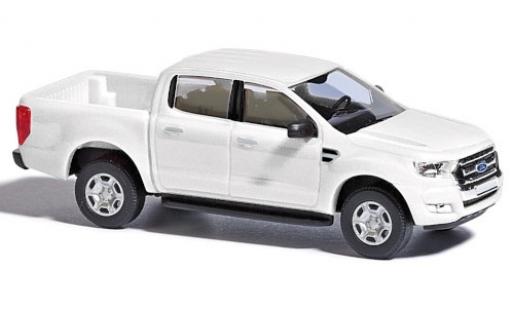 Modelauto Ford Ranger Pickup wit 2016 1/87 Busch