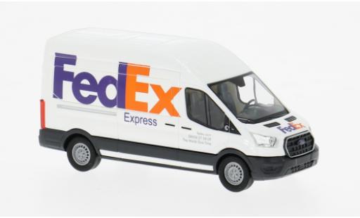 Modelauto Ford Transit Bus 2014 FedEx 1/87 Busch