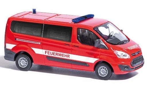 Modelauto Ford Transit Custom Brandweer bestelwagen 1/87 Busch