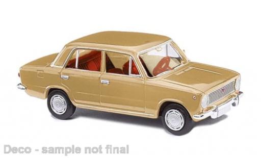 Modelauto Lada 1200 Base beige 1971 1/87 Busch