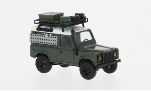 Modelauto Land Rover Defender 90 olijfgroen 1983 1/87 Busch