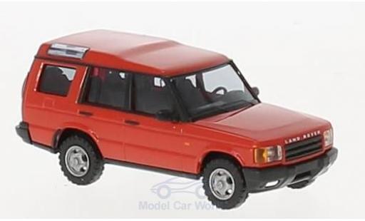 Modelauto Land Rover Discovery Base rood 1998 1/87 Busch