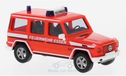 Modelauto Mercedes Classe G Utilitaire Brandweer Essen 1990 1/87 Busch