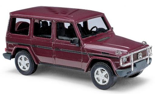 Modelauto Mercedes Classe G Base (W463) rood 1990 avec Frontramme 1/87 Busch