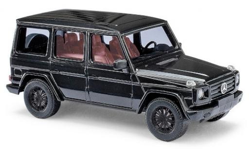 Modelauto Mercedes Classe G Base (W463) metallic zwart 2008 zwart Edition 1/87 Busch