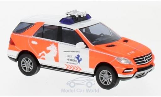 Modelauto Mercedes Classe M Base (W164) Notarzt Herford 2005 1/87 Busch