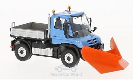 Modelauto Mercedes Unimog 406-425 U 430 2013 met Spitzplug 1/87 Busch
