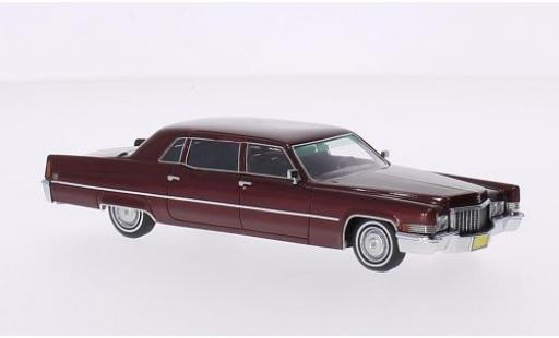 Modelauto Cadillac Fleetwood Series 75 Seri rood 1/43 Matrix
