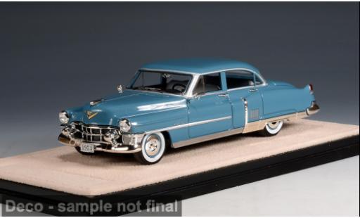 Modelauto Cadillac Fleetwood Sixty Special blauw 1953 1/43 Stamp Models