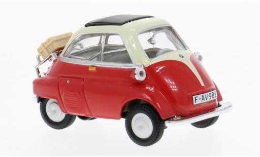 Modelauto Bmw Isetta 250 rood/beige 1/43 Cararama