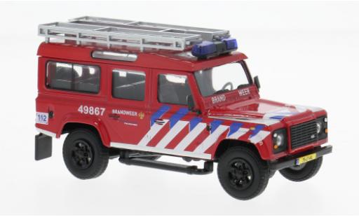 Modelauto Land Rover Defender Base Brandweer (NL) 1/43 Cararama