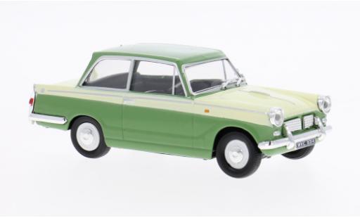 Modelauto Triumph Herald Base groen/beige 1/43 Cararama