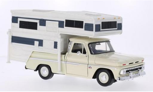 Modelauto Chevrolet C-10 Pickup Custom beige 1/24 Motormax