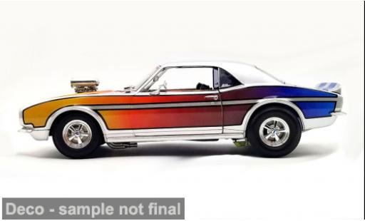 Modelauto Chevrolet Camaro Coupe oranje/rood 1968 1/18 ACME