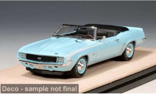 Modelauto Chevrolet Camaro RS /SS blauw 1969 1/43 Stamp Models