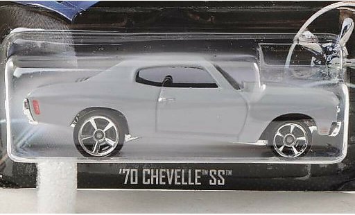 Chevrolet Chevelle tuning 1/64 Hot Wheels SS mat-grijs Fast & Furious 1970 modelauto