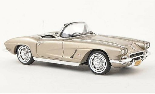 Chevrolet Corvette Convertible 1/43 Spark C1 C1 Cabriolet beige 1962 modelauto