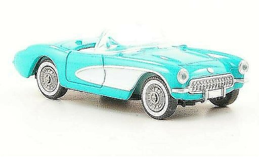 Chevrolet Corvette Convertible 1/87 Wiking C1 (C1) turquoise modelauto