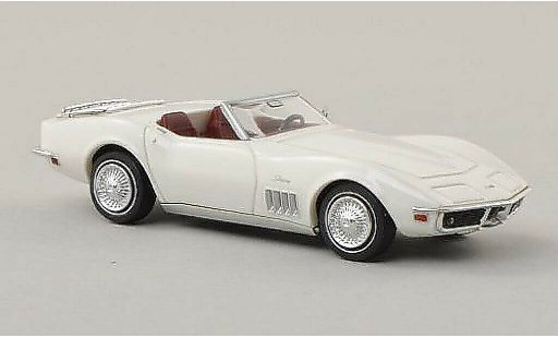 Chevrolet Corvette Convertible 1/87 Brekina C3 Cabriolet wit modelauto
