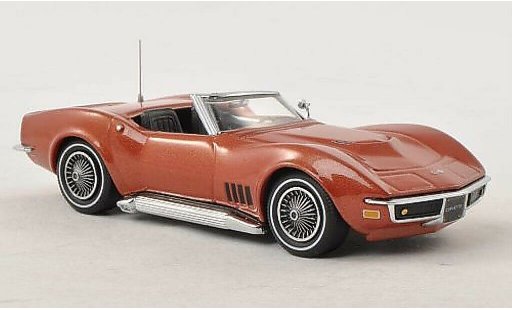 Chevrolet Corvette Convertible 1/43 Vitesse C3 Cabriolet bronze 1968 modelauto