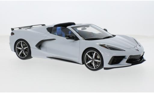 Modelauto Chevrolet Corvette Stingray (C8) Z51 grijs 1/18 AUTOart