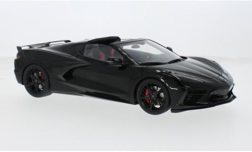 Modelauto Chevrolet Corvette Stingray (C8) Z51 zwart 1/18 AUTOart