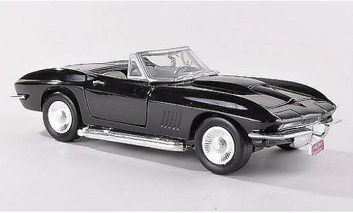 Chevrolet Corvette Convertible 1/24 Motormax C2 Cabriolet (C2) zwart modelauto