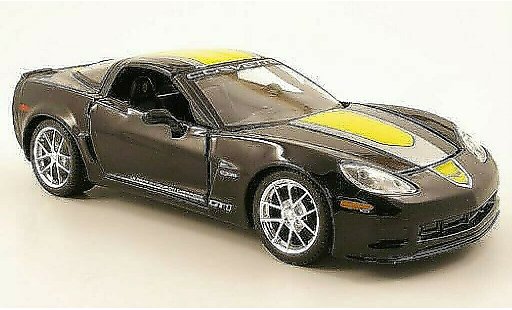 Chevrolet Corvette special edition 1/24 Maisto C6 GT1 zwart Commemorative 2009 modelauto