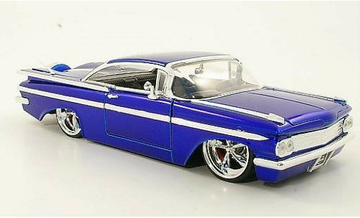 Chevrolet Impala tuning 1/24 Jada Toys blauw 1959 modelauto